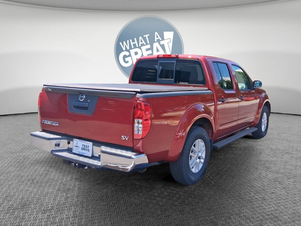 2019 Nissan Frontier — rear three-quarter view