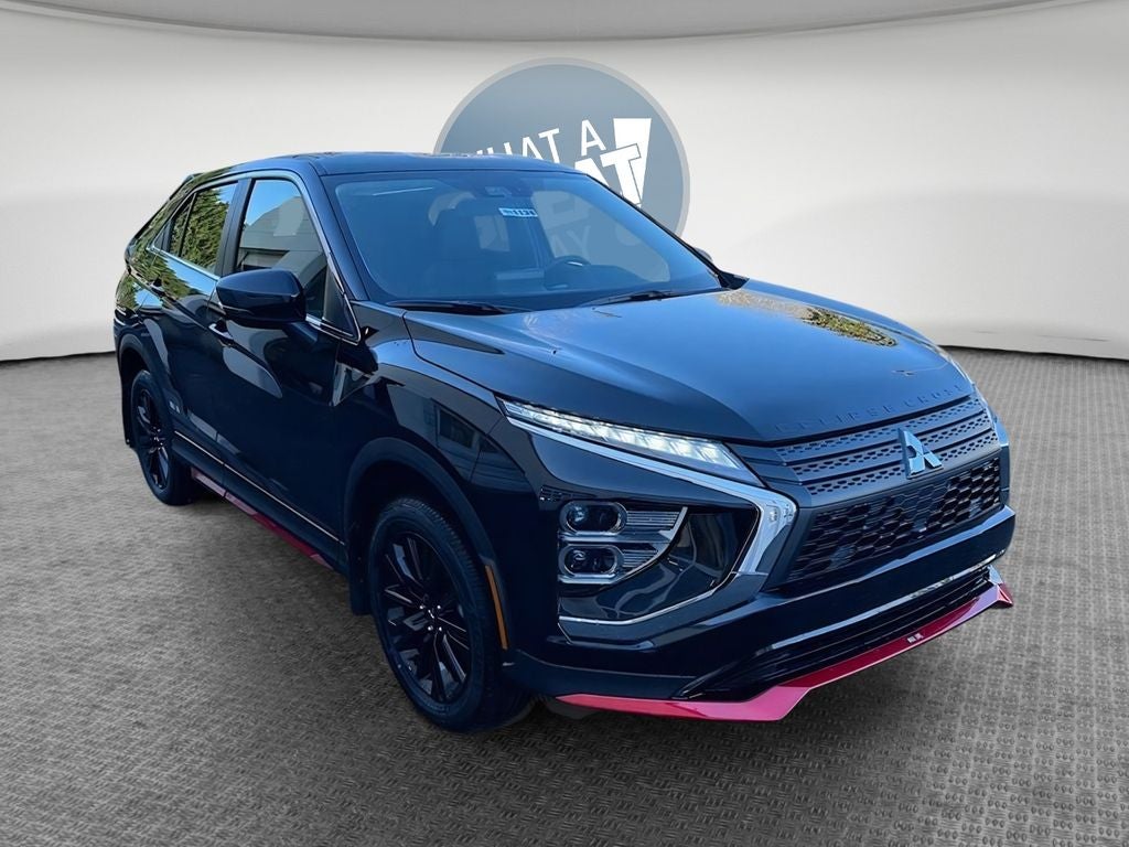 2026 Mitsubishi Eclipse Cross Ralliart in Labrador Black — front three-quarter view
