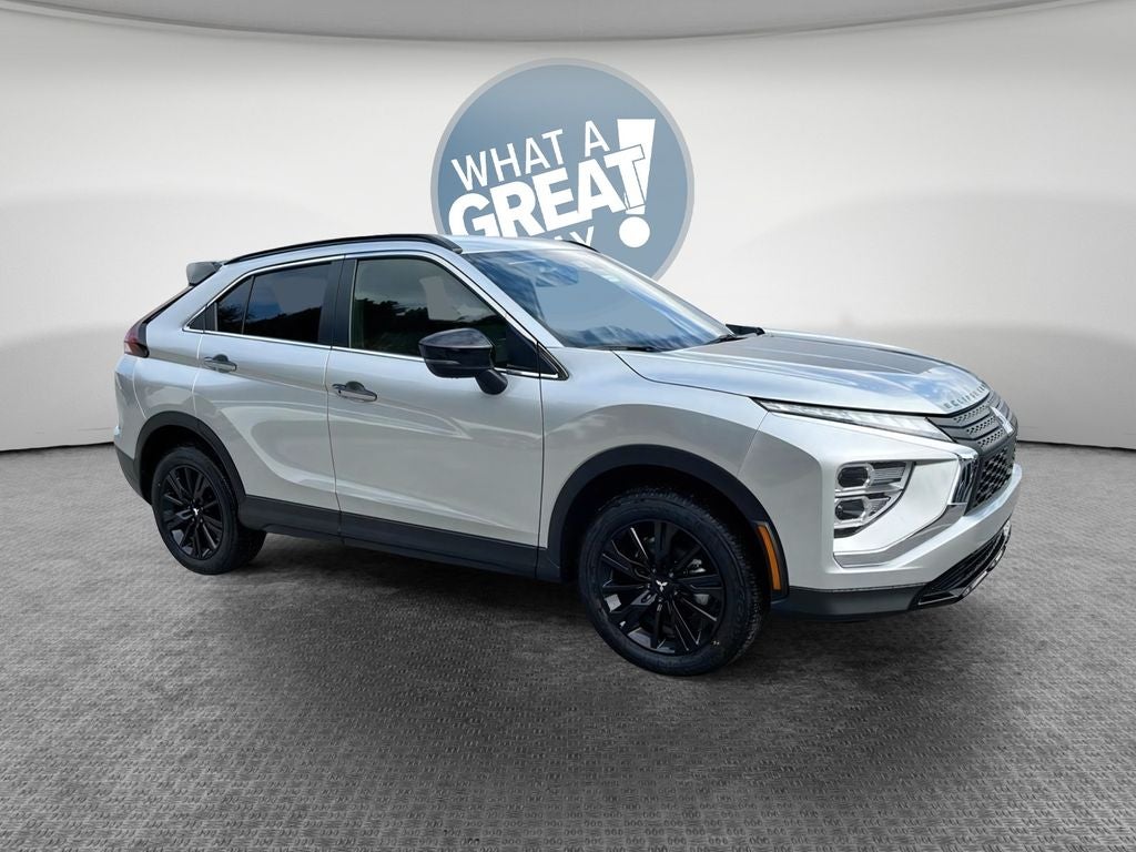 2026 Mitsubishi Eclipse Cross Base in Silver Alloy — front three-quarter view